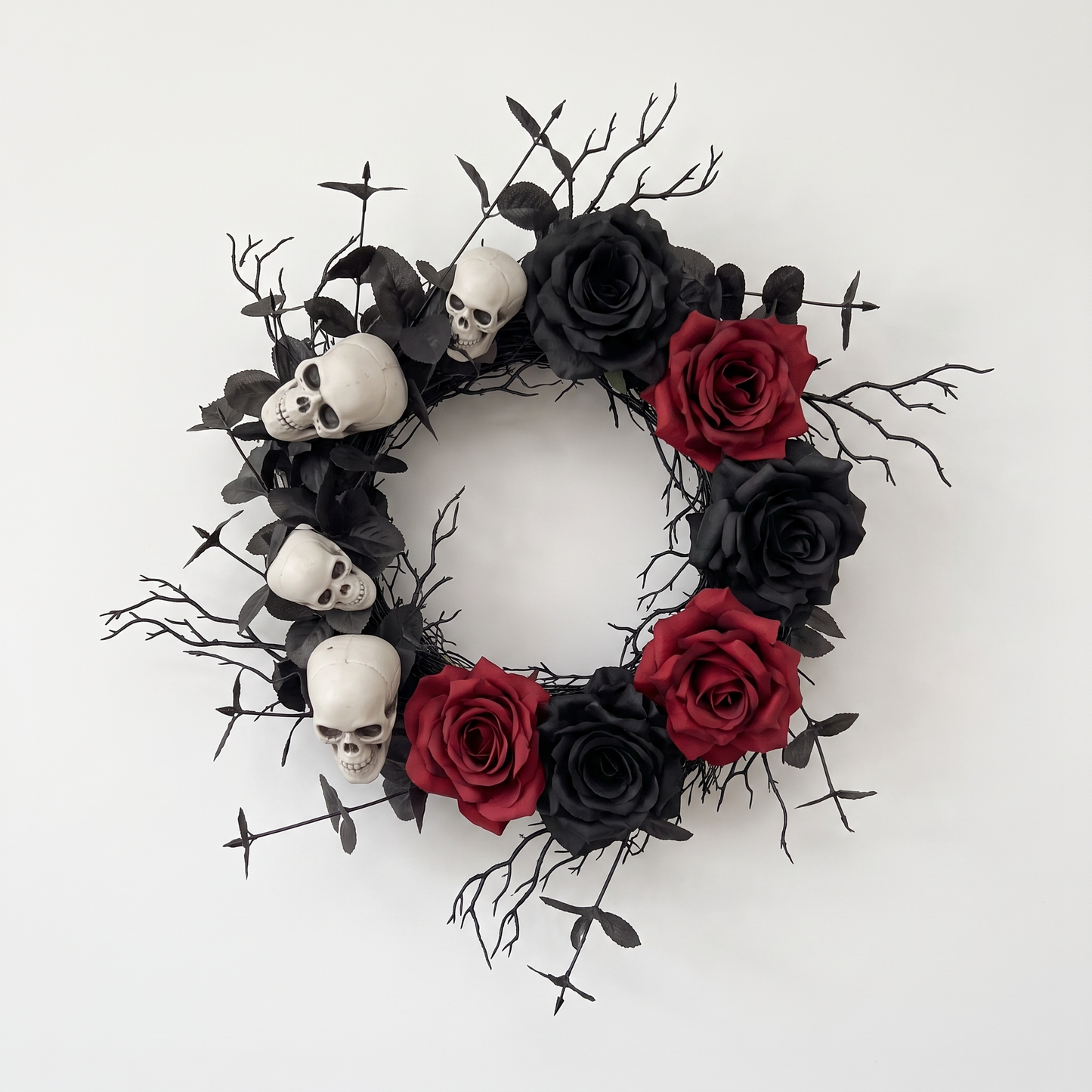 SKULL HORROR WREATH